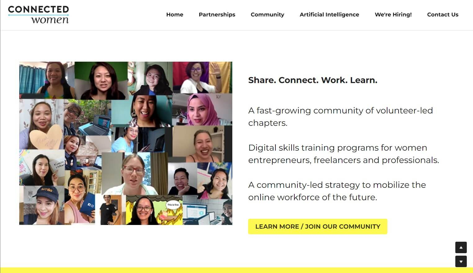 Connected Women Strikingly Connected Women Strikingly